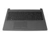 2B-AB307C211 original Primax keyboard incl. topcase FR (french) black/grey