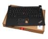 2H-BC8GML70121 original Lenovo keyboard incl. topcase DE (german) black/black with backlight and mouse-stick