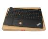 2H-BC9CHL70121 original PMX keyboard incl. topcase CH (swiss) black/black with backlight and mouse-stick