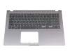 31NB0MZ2P03013-3 original Asus keyboard incl. topcase DE (german) black/grey