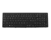 35010230 original Medion keyboard NO (norwegian) black/black matte