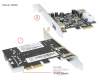 Fujitsu S26361-D3305-A10-1 Fujitsu USB3.0 PCIe card for Primergy TX300 S8