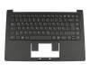40069687 original Medion keyboard incl. topcase DE (german) black/black