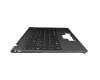 40083862 original Medion keyboard incl. topcase DE (german) black/grey with backlight