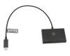 USB-C to 3x USB 3.0 adapter for MSI GT75 8SG (MS-17A6)