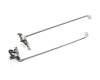 Display-Hinges right and left original suitable for Lenovo ThinkPad Edge E530 (NZQMJGE)