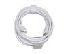 USB-C data / charging cable white original 1,80m (USB 2.0 Type C to C; 20V 3.3A) suitable for Huawei MateBook X