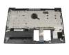 460.0DB09.0004 original Lenovo keyboard incl. topcase BE (belgian) grey/grey