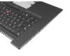 460.0DY08.0002 original Lenovo keyboard incl. topcase DE (german) black/black with backlight and mouse-stick