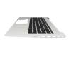 48X8QTATP40 HP keyboard incl. topcase DE (german) black/silver with backlight