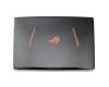 Display-Cover incl. hinges 43.9cm (17.3 Inch) black original (red logo) suitable for Asus TUF FX753VE