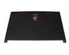 Display-Cover 39.6cm (15.6 Inch) red-black original suitable for MSI GP63 Leopard 8RC/8RD (MS-16P6)