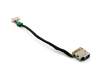 DC Jack with cable original suitable for HP 15-ba600