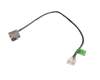 DC Jack with cable 90W original suitable for HP 15s-eq0000