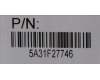 Lenovo 5A31F27746 ANTENNA Fru,Gaming T5 G10 mian Antenna