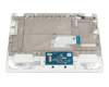5CB0K38956 original Lenovo keyboard incl. topcase DE (german) white/white
