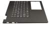 5CB0Q96440 original Lenovo keyboard incl. topcase DE (german) grey/grey with backlight