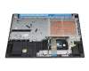 5CB0U42748 original Lenovo keyboard incl. topcase DE (german) black/blue/black with backlight