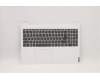 Lenovo 5CB0U42886 C-Abdeckung mit Tastatur, Englisch (GB), Weiß