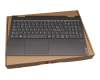 5CB0U43807 original Lenovo keyboard incl. topcase CH (swiss) grey/grey with backlight