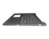 5CB0W43586 original Lenovo keyboard incl. topcase DE (german) grey/grey with backlight