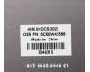Lenovo 5CB0W43588 COVER Upper Case ASM_ND W 81TE IG BL