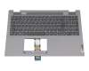 5CB0Y85729 original Lenovo keyboard incl. topcase DE (german) grey/grey