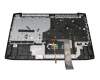 5CB0Y99514 original Lenovo keyboard incl. topcase DE (german) black/blue with backlight