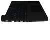 5CB0Z33221 original Lenovo keyboard incl. topcase DE (german) black/black with backlight