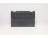 Lenovo 5CB1A14286 C-Abdeckung mit Tastatur, Russisch, Schiefergrau, Hintergrundbeleuchtung