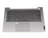 5CB1B33241 original Lenovo keyboard incl. topcase DE (german) grey/grey with backlight