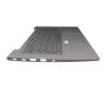 5CB1B33241 original Lenovo keyboard incl. topcase DE (german) grey/grey with backlight
