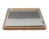 5CB1B34951 original Lenovo keyboard incl. topcase DE (german) dark grey/grey with backlight