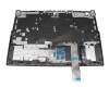 5CB1C14955 original Lenovo keyboard incl. topcase DE (german) black/grey with backlight