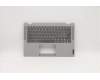 Lenovo 5CB1C19377 C-Cover with keyboard, Switzerland, Platinum Grey