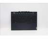Lenovo 5CB1C74838 C-Cover with keyboard,US English Euro,Blue,White Backlight