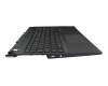 5CB1C74844 original Lenovo keyboard incl. topcase DE (german) black/blue with backlight