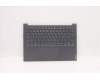 Lenovo 5CB1C90566 C-Cover with keyboard, German, Slate Grey