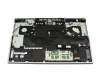 5CB1D05127 original Lenovo keyboard incl. topcase DE (german) grey/grey with backlight