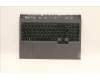 Lenovo 5CB1D09629 C-Cover with keyboard, Greek, Slate Grey, RGB Backlight, US