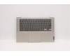 Lenovo 5CB1D33525 C-Cover with keyboard, UK English, Sand, Backlight, UK