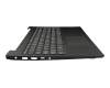 5CB1F36590 original Lenovo keyboard incl. topcase US (english) grey/black