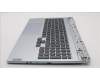 Lenovo 5CB1F38663 C-Abdeckung mit Tastatur, Belgisch, wolkengrau, GB