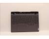 Lenovo 5CB1H23696 C-Cover with keyboard,UK English,Storm Grey,RGB Backlight