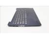 Lenovo 5CB1H77854 C-Cover with keyboard, Arabic, Abyss Blue, Backlight, Fingerprint, US