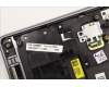 Lenovo 5CB1J01807 C-Abdeckung mit Tastatur, Skandinavien, arktisgrau, Fingerabdruckleser