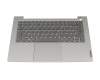 5CB1J09087 original Lenovo keyboard incl. topcase DE (german) anthracite/silver with backlight
