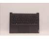 Lenovo 5CB1J23651 C-Cover with keyboard, German, Slate Grey