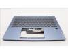 Lenovo 5CB1K20875 C-Cover with keyboard, Bulgarian, Stone Blue, Backlight, UK