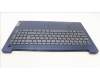 Lenovo 5CB1K95263 C-Cover with keyboard, Czech Slovakian, Abyss Blue, Backlight, Fingerprint, UK